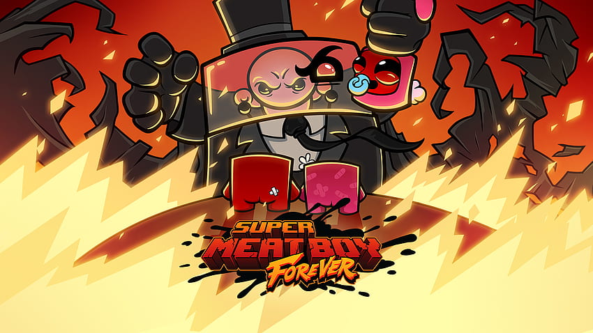 Rezension von Super Meat Boy Forever. Goomba Stomp-Magazin HD-Hintergrundbild