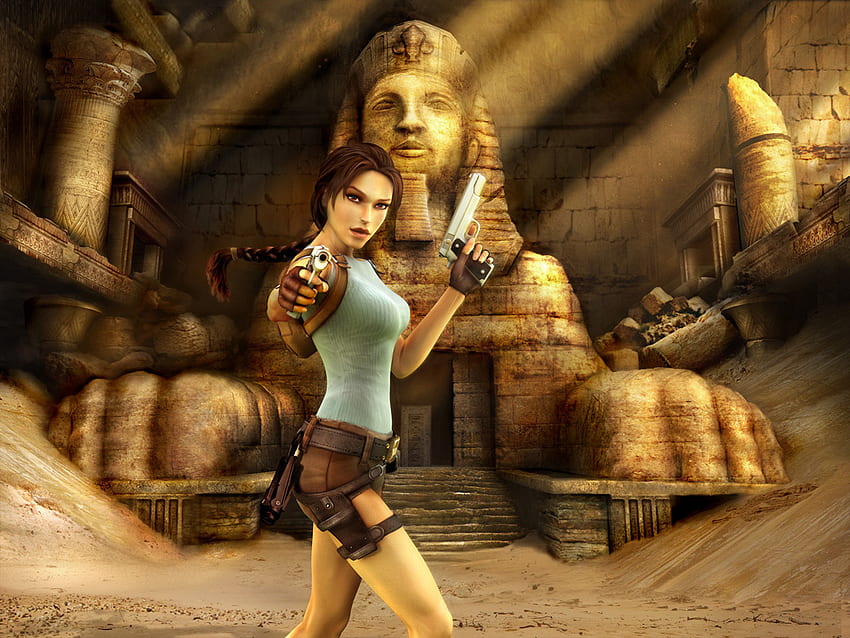 Video Games That Take Place In Egypt, Egyptian Tomb HD wallpaper