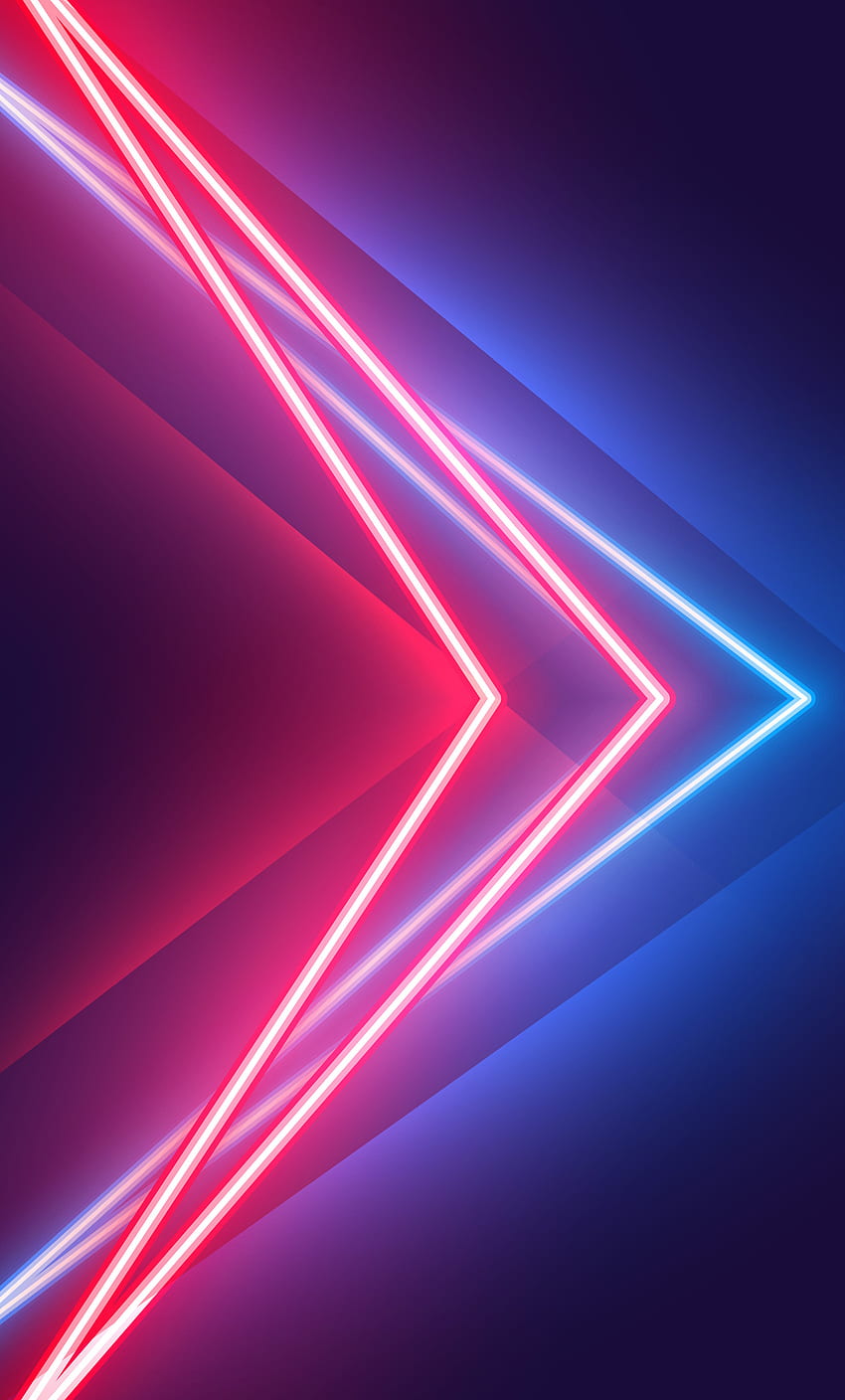 Blue Red Neon Vivid Colors iPhone , , Background, and HD phone wallpaper