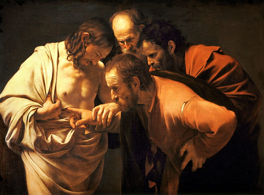 Caravaggio, pintura a óleo, obras de arte / papel de parede HD