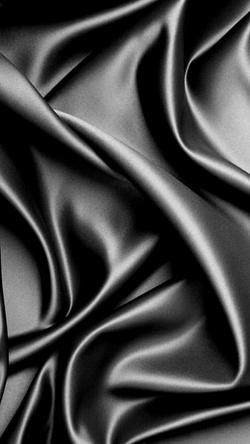Black silk, black fabric texture, silk, black background, satin, fabric ...