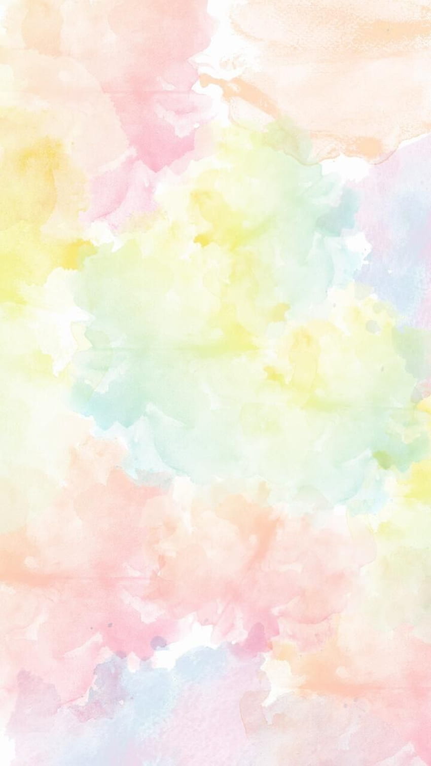 Aquarelle pastel, aquarelle colorée Fond d'écran de téléphone HD