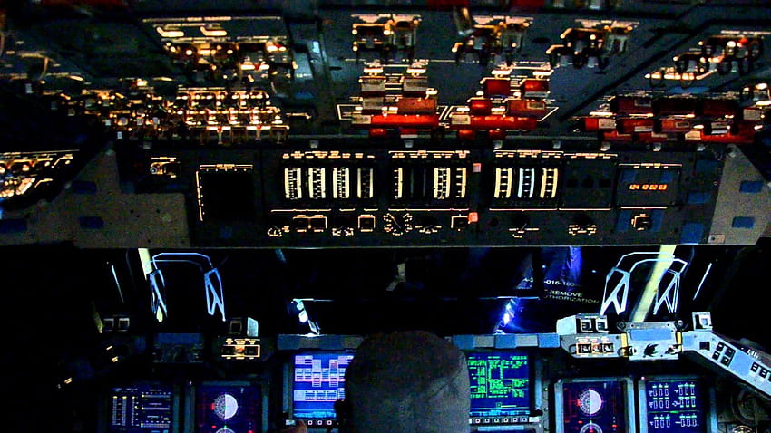 Spaceship Cockpit, Space Shuttle Cockpit HD wallpaper