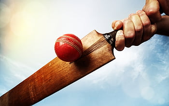 Red Ball, Cricket Bat, Sports, , , Background, Yeugi3 HD wallpaper | Pxfuel