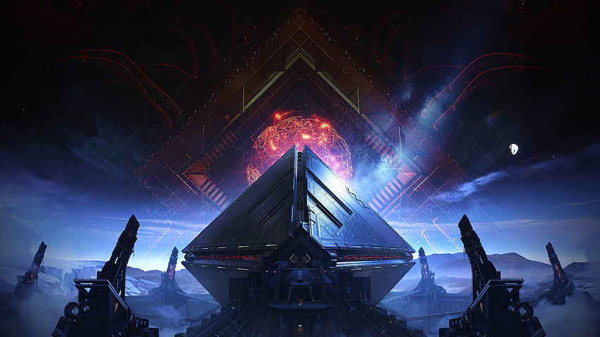 Destiny 2: Warmind, gra wideo, piramidy Tapeta HD