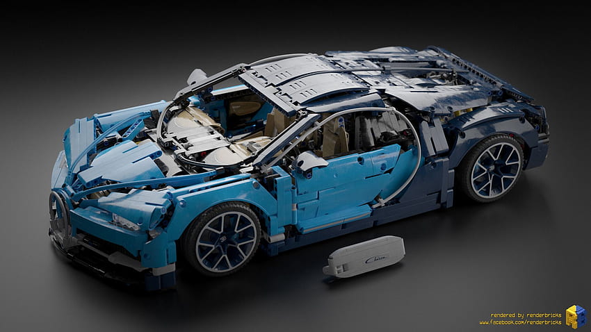 ArtStation - LEGO® Technic 42083 Bugatti Chiron (), Renderbricks ® HD wallpaper