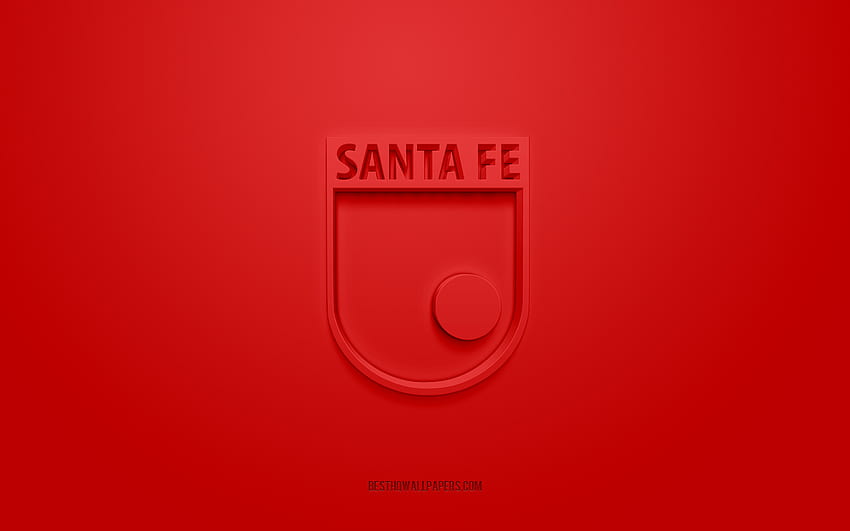 Independiente Santa Fe, futbol, ​​bogota, kulüp, logo, santafe, futbol, ​​amblem, spor, kolombiya, arma HD duvar kağıdı