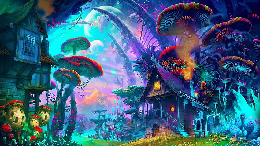 Trippy stoner weed HD wallpapers | Pxfuel