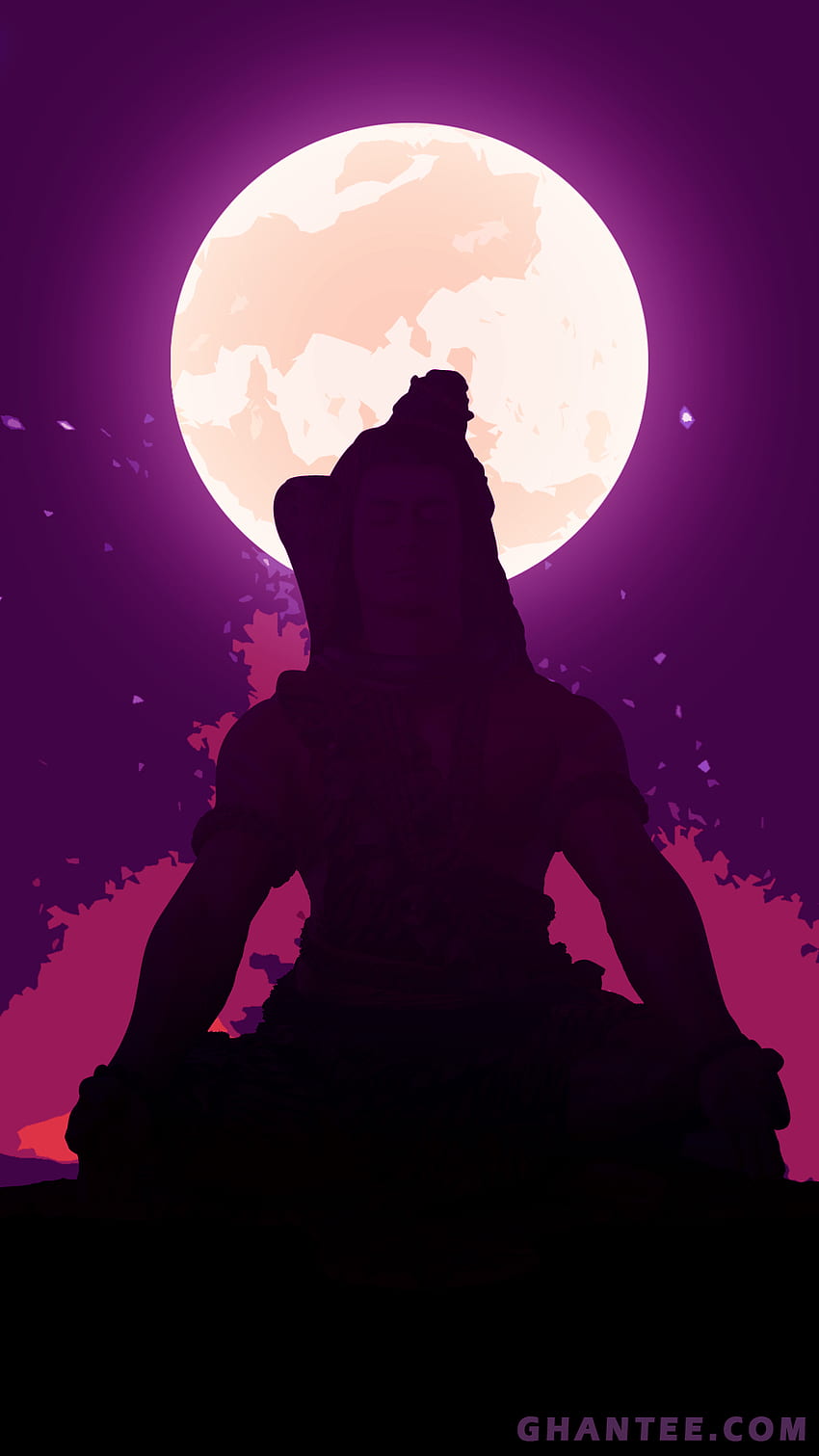 lord Shiva meditating phone . HD phone wallpaper