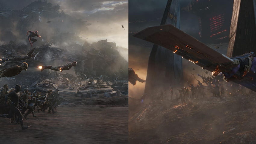 Avengers Endgame - Final Battle [Spoiler] [Dual] [] :, Battle Scene HD wallpaper
