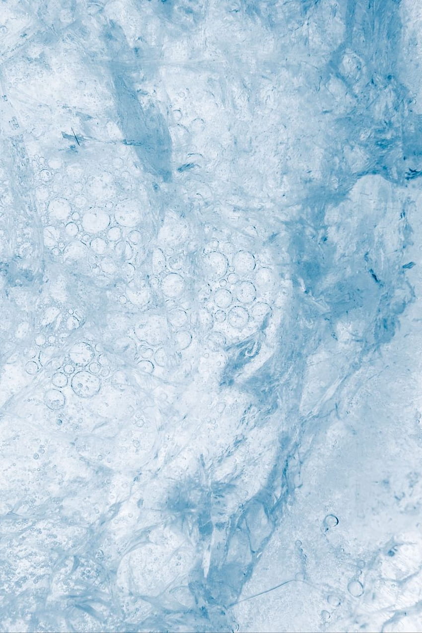 Ice, Macro, Texture, Bubbles, Frozen - Frozen Ice - HD phone wallpaper
