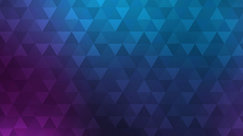 untuk ,laptop. pola abstrak poli biru ungu Wallpaper HD