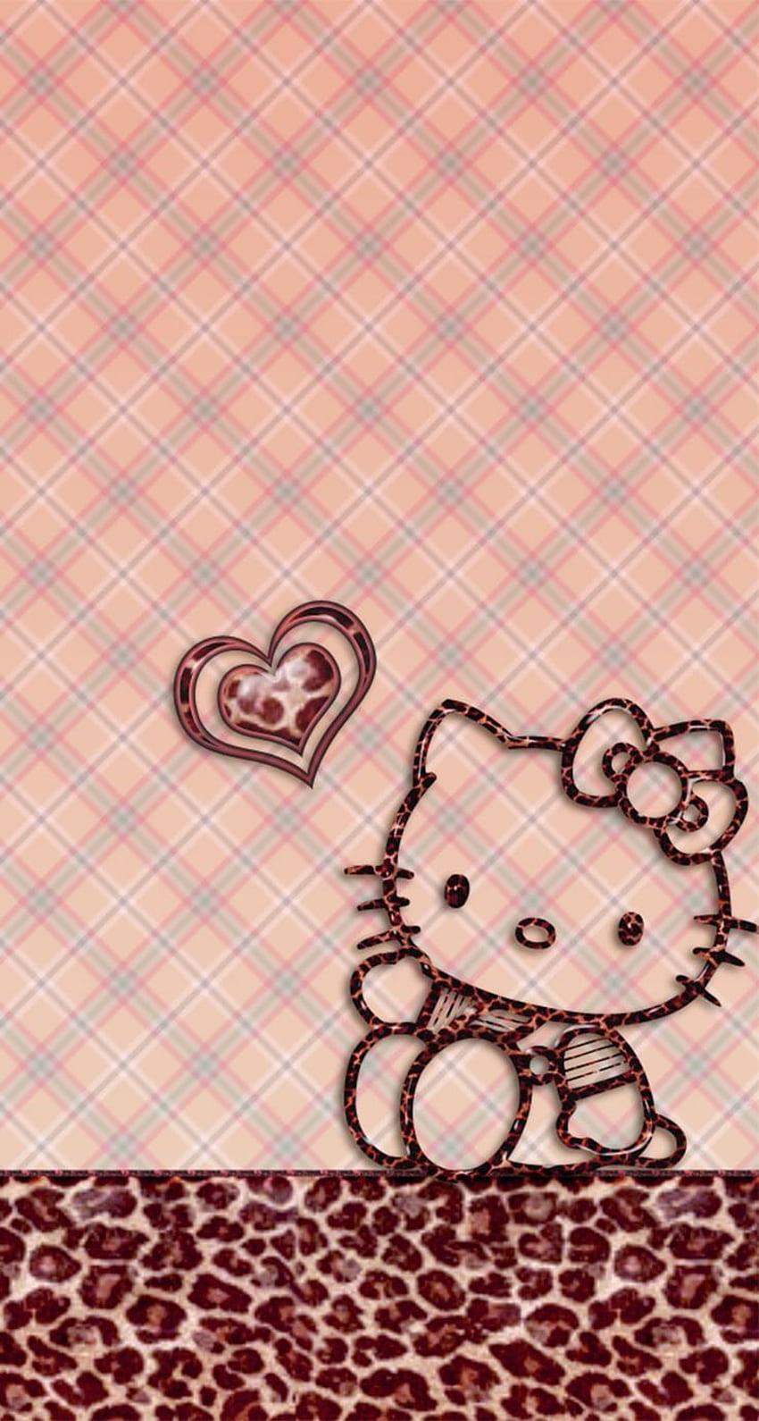 Hello Kitty Pink And Black Love Full - Rose, Hello Kitty Heart HD ...
