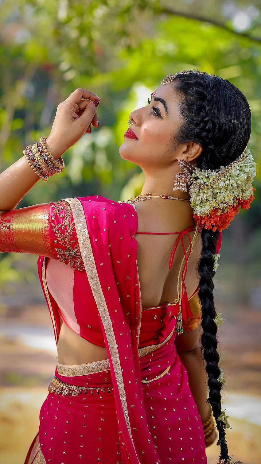 Poorna Kasim, Telugu-Schauspielerin HD-Handy-Hintergrundbild
