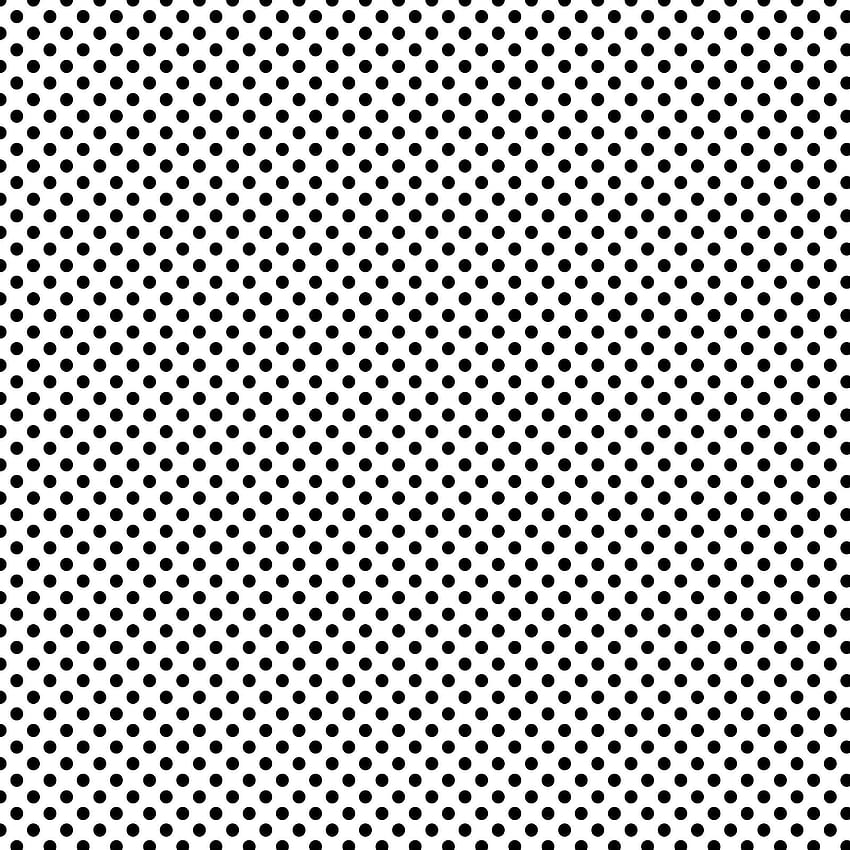 Black and White Polka Dot Background (Page 1), Black And White Dots HD phone wallpaper
