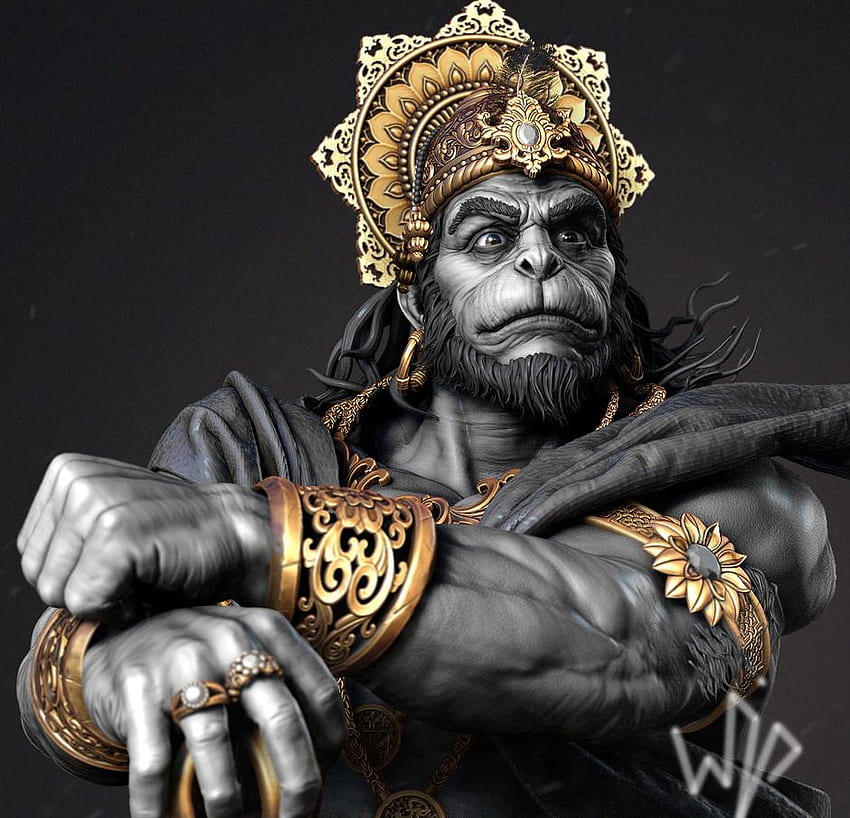 hanuman ji black wallpaper hd 1080p download for pc