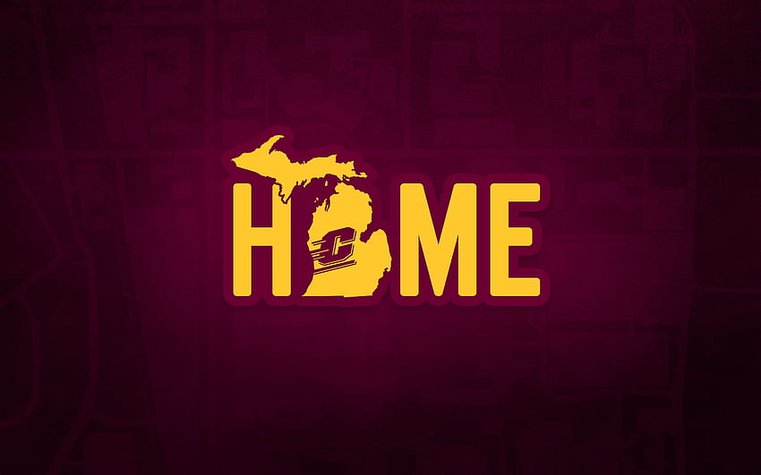 Connect. Interact. Fire Up!. Central Michigan University HD wallpaper