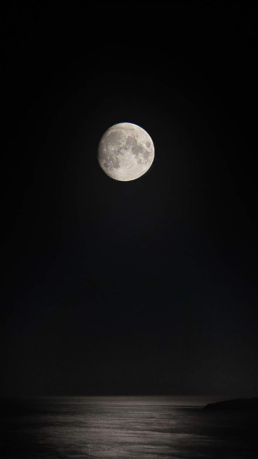 Lua cheia da meia-noite Papel de parede de celular HD