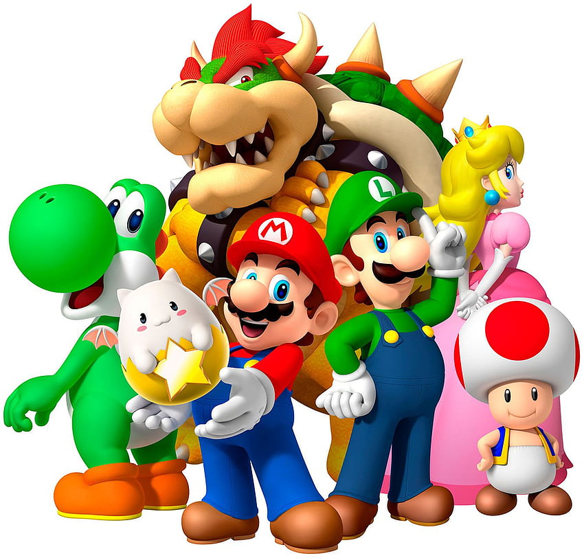Най-гледан Super Mario Bros. HD тапет