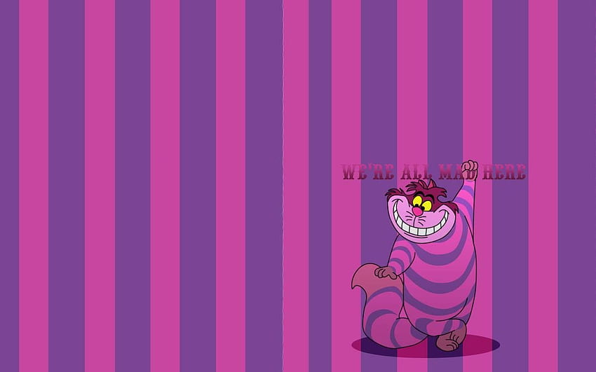 Cats alice wonderland cheshire - High Quality, Alice in Wonderland Disney HD wallpaper