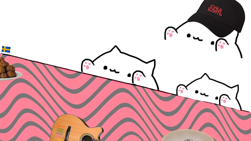Bongo Cat toca LWIAY Intro [GONE SWEDISH]. Pewdiepie, Gato jugando, Memes graciosos fondo de pantalla