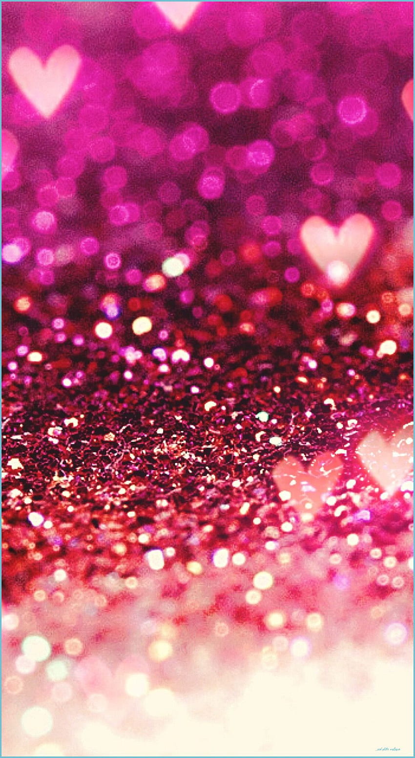 Glitter phone Papel de parede com brilho, Parede com - pink glitter, Pink Sparkle HD phone wallpaper