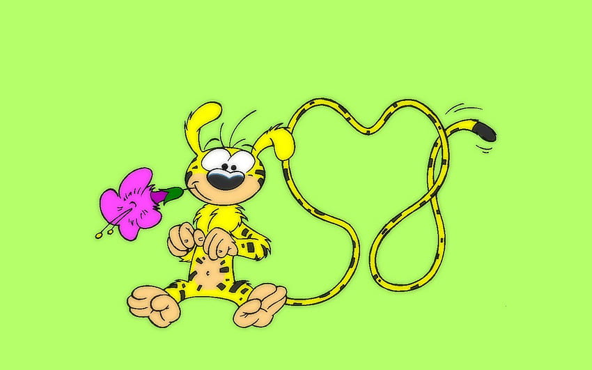 Marsupilami and Background HD wallpaper