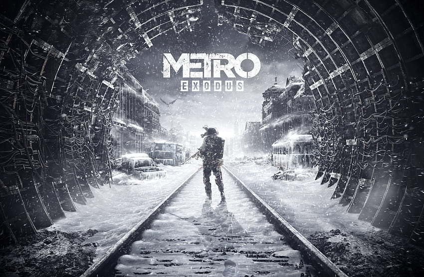 Metro: Exodus, winter, video game, soldier HD wallpaper