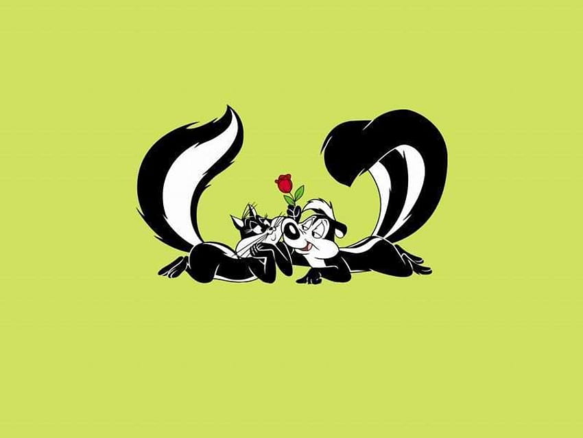 Pepe Le Pew & Cat, Cartoon, Tiere, Liebe, Warner Bros, Sonstiges, Stinktiere, Pepe, Pepe le Pew HD-Hintergrundbild