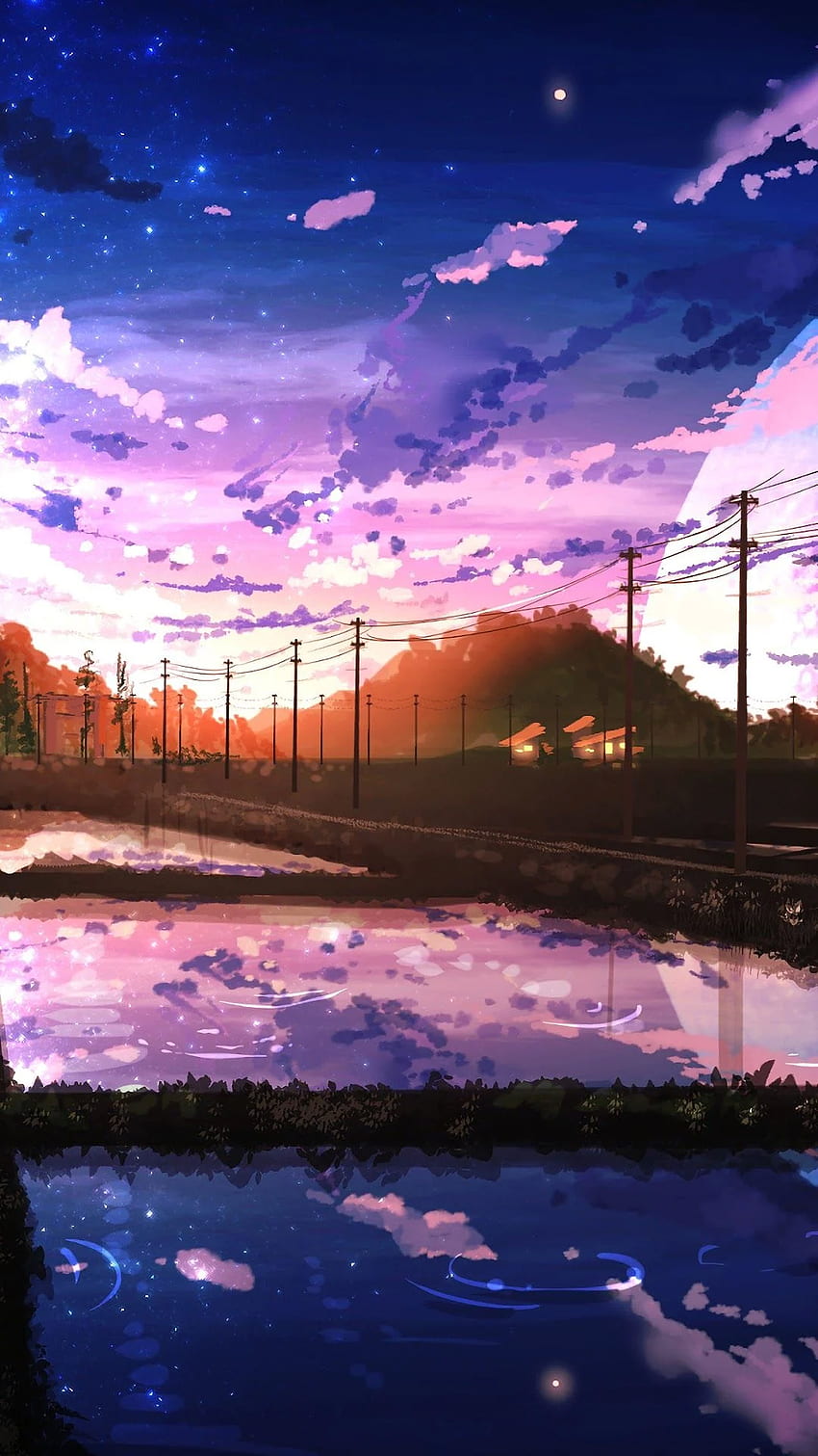 Anime scenery field HD wallpapers | Pxfuel