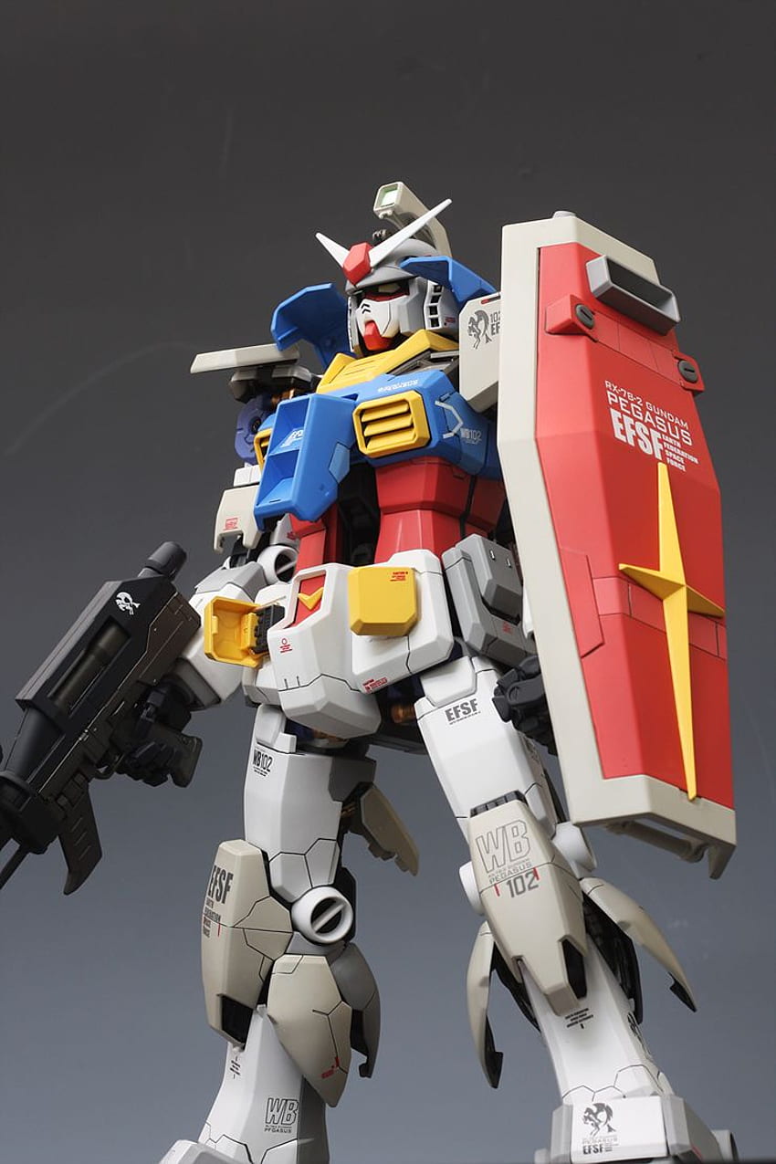 PG RX 78 2 First Gundam Montado Custom Painted No17 [] para su, móvil y tableta. Explora Gunpla. Gunpla, RX-78 fondo de pantalla del teléfono