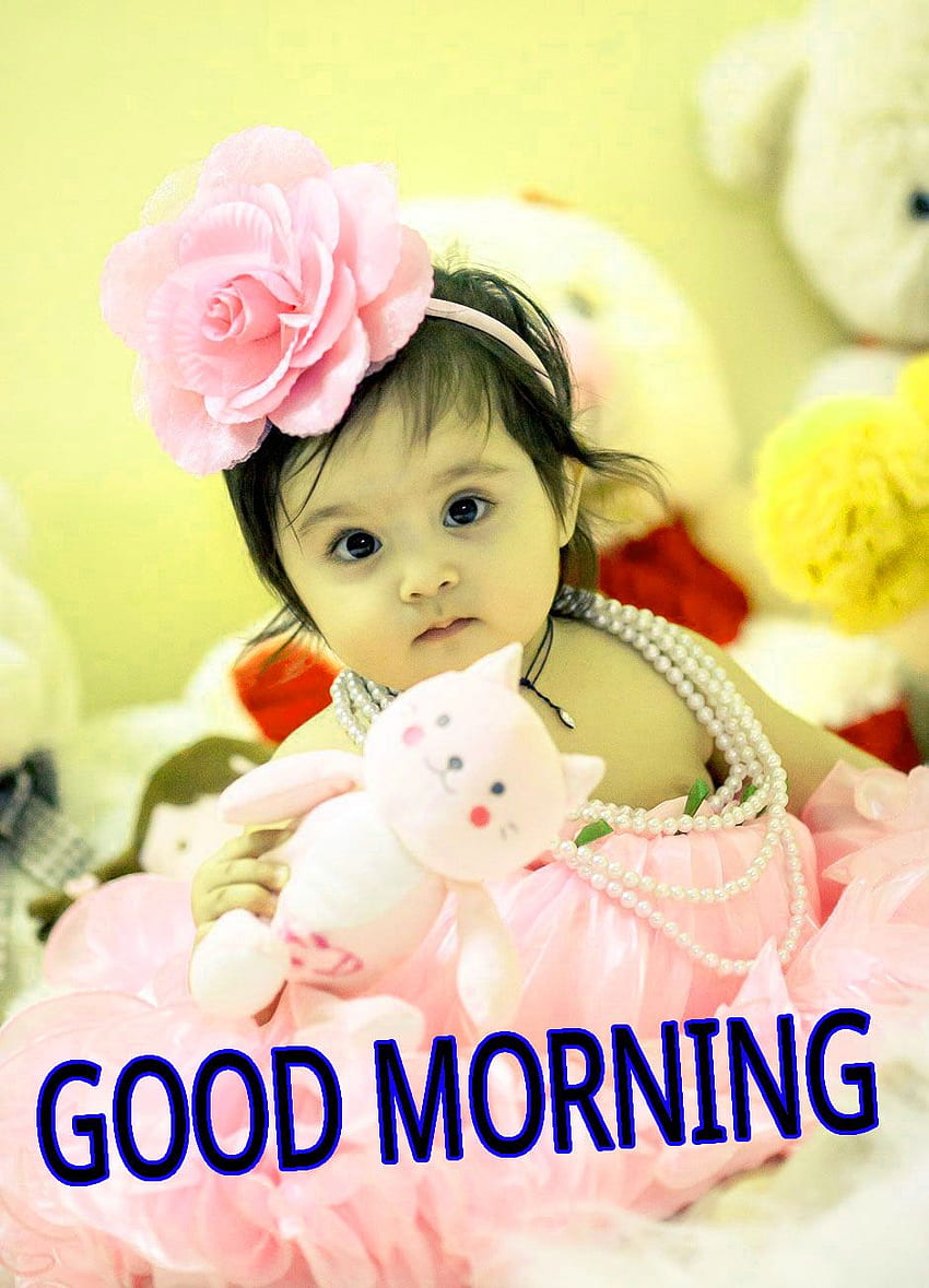 Cute Baby Good Morning HD phone wallpaper | Pxfuel