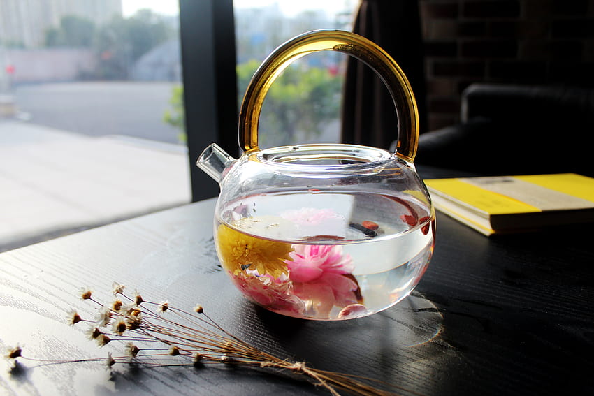 Flowers, Food, Tea, Teapot, Kettle HD wallpaper