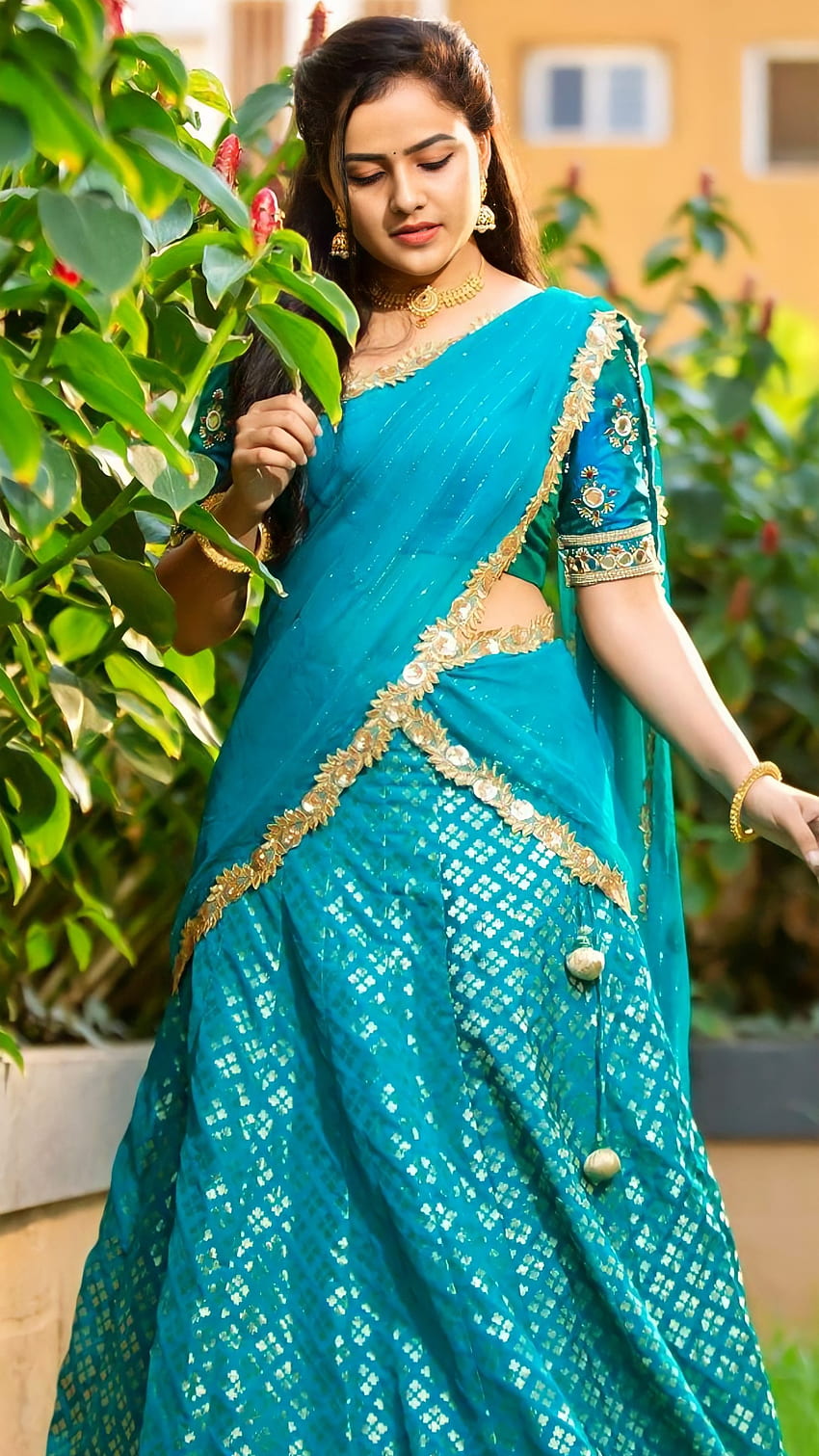 Vaishnavi chaithanya, attrice telugu, modella Sfondo del telefono HD