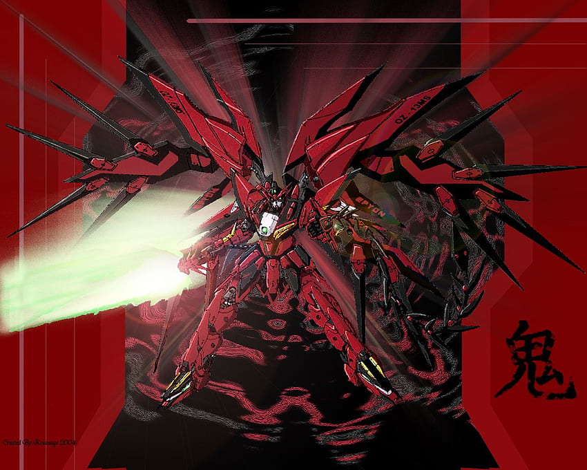 Mobile Suit Gundam Wing : Epyon Custom the oni gundam Wallpaper HD