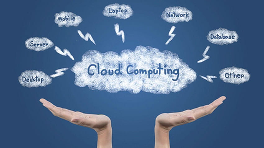 Cloud computing, technologie cloud Fond d'écran HD