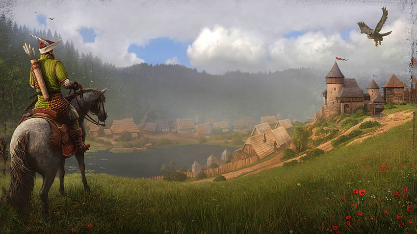 Kingdom Come Deliverance Artwork Videojuegos Warhorse Studios Horse Horseman - Resolución: fondo de pantalla