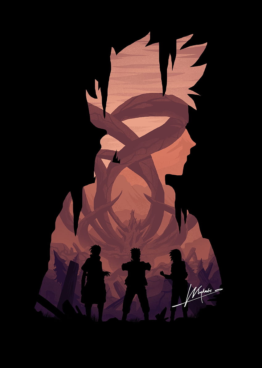 Team 7 Naruto' Poster Print by whyadiphew. Displate in 2020. Best naruto , Naruto , Naruto and sasuke HD phone wallpaper