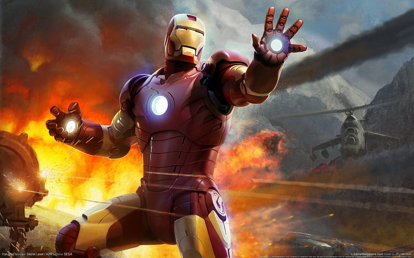 Iron Man, aventura, acción, videojuego, sega, película fondo de pantalla