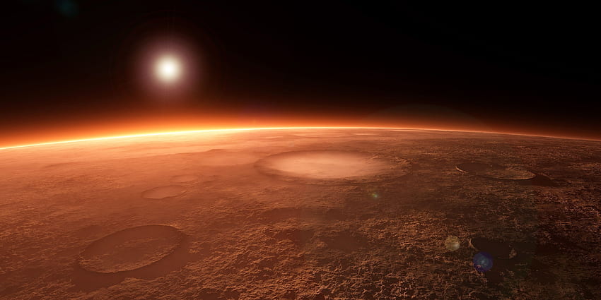 Die Besiedlung des Mars. Planetenoberfläche, Planeten, Marsplanet, Weltraumbesiedlung HD-Hintergrundbild