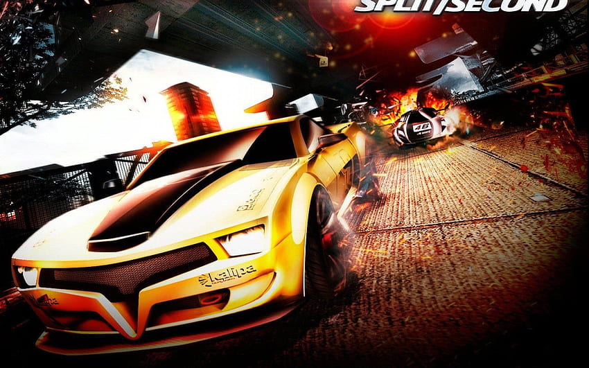 split, Second, Action, Racing, Race, Video, Game, Arcade, Splitsecond, Velocity, Disney, Poster / and Mobile Background fondo de pantalla