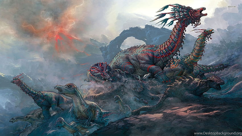 Dinosaurs, Ark Survival Evolved Extinction HD wallpaper