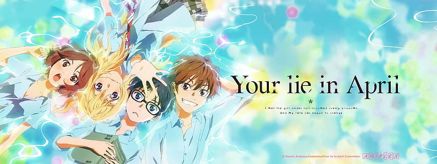 Anime Your Lie In April, Telefon, Tablet, Lake Your Name Anime HD-Hintergrundbild