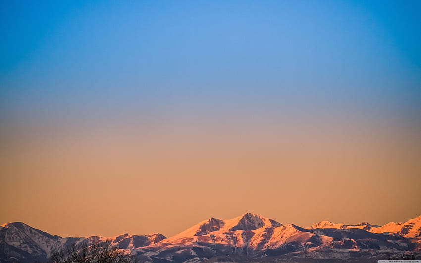 Pegunungan Salt Lake City Ultra Wallpaper HD