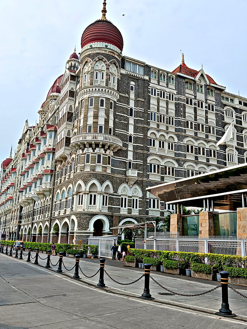 Taj hotel mumbai, cielo fondo de pantalla del teléfono