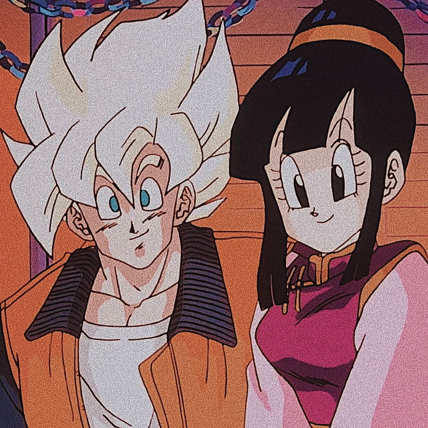 ̜, Cute Goku and Chichi HD phone wallpaper