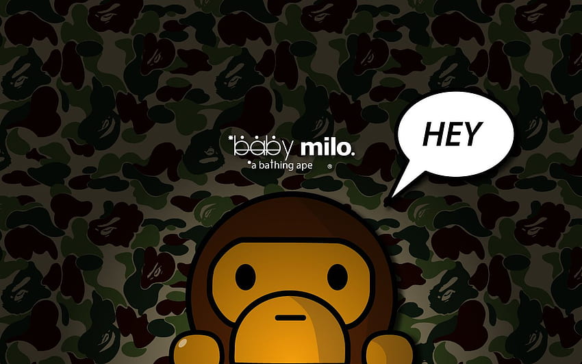 BAPE Mario, Baby Milo Laptop HD wallpaper