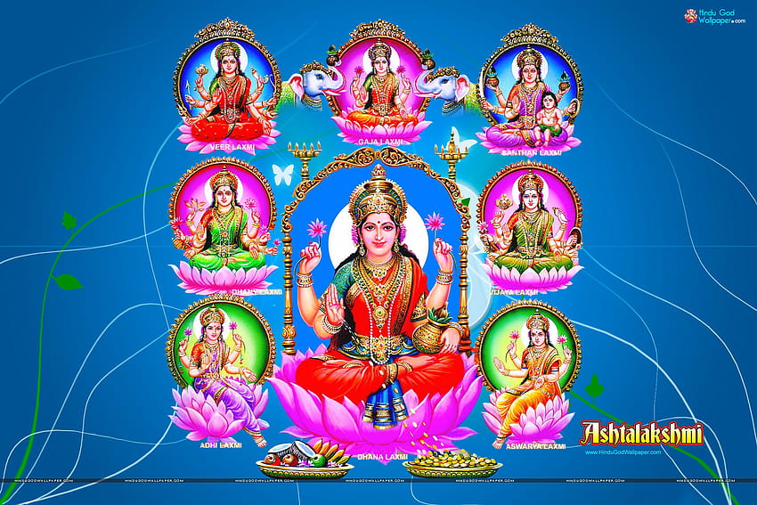 ashta lakshmi HD wallpaper