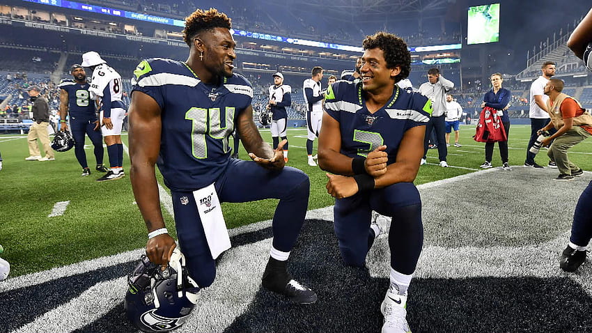 Russell Wilson, Seahawks raving about early returns from D.K, D.K. Metcalf HD wallpaper