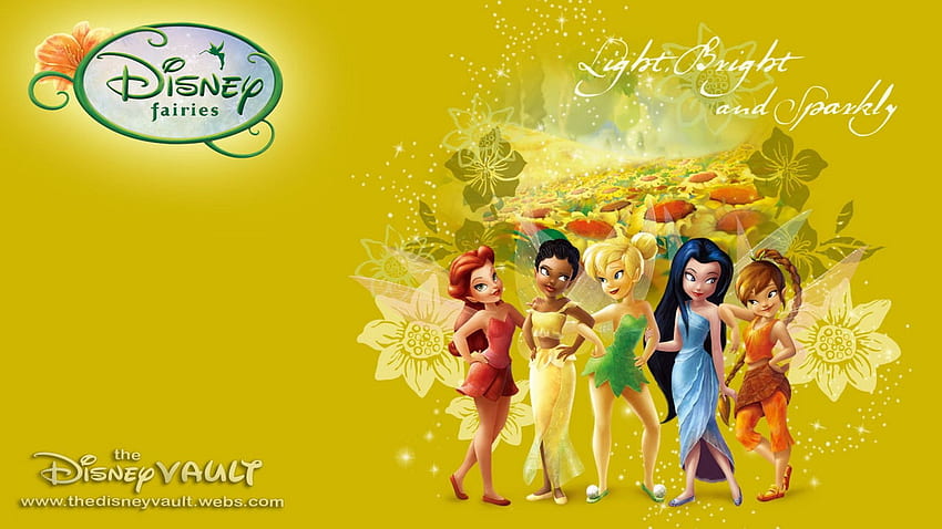 Tinkerbell und schirmschoner, Disney Fairies HD-Hintergrundbild